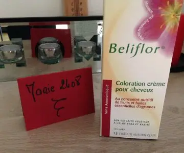 Coloration crème pour cheveux, Beliflor
