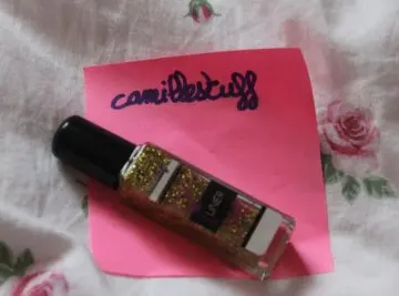 Vernis Liner doré pailleté, Nail Angel