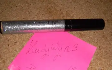 MASCARA Pailleté Argent, Peggy Sage