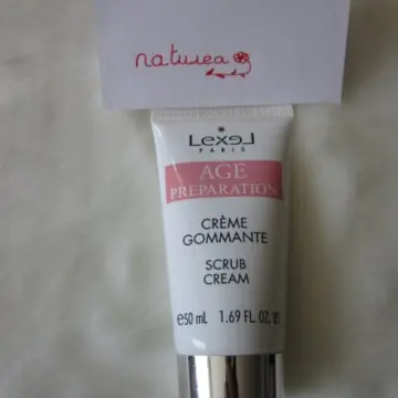 Crème gommante, Lexel