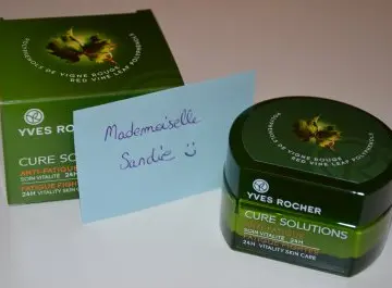 Soin vitalité 24H, Yves Rocher