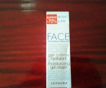 Gel crème hydratant visage, Sephora