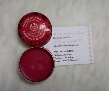Baume lèvres Canneberge, The Body Shop