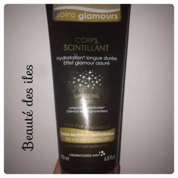 sparkling body voile irisé et scintillant, Topicrem