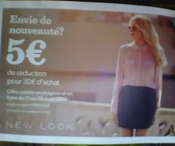 Réduction, New Look