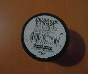 Color Tattoo 24h N°45 Infinite White, Gemey Maybelline