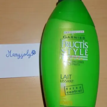 Lait lissant aux micro cires de fruits, Garnier