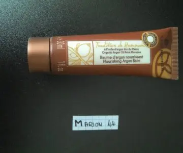 Baume d'argan nourrissant, Yves Rocher