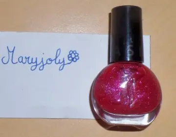 Vernis rose pailleté, Sephora
