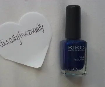 Vernis bleu électrique, KIKO