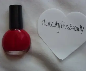 Vernis rose/rouge brillant, Sephora