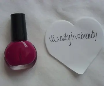 Vernis framboise, Sephora
