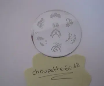 plaque stamping konad m77, Konad