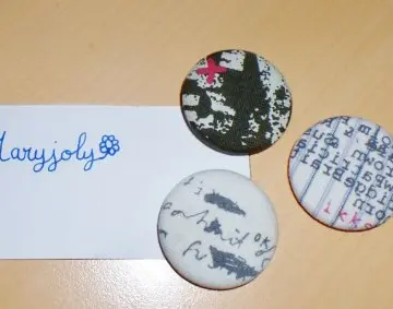 Lot de 3 badges, IKKS