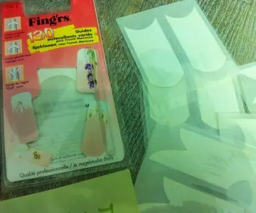 Sticker pour french manucure, Fing'rs