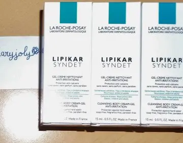gel douche LIPIKAR Syndet, La Roche Posay