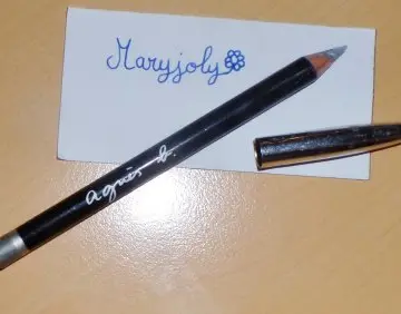 crayon khol argent, Agnès b.