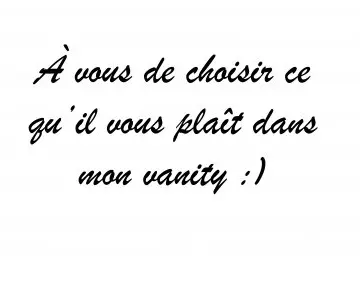 À vous de choisir, Inconnue