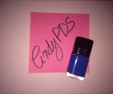 Vernis bleu Shark Sephora, Sephora