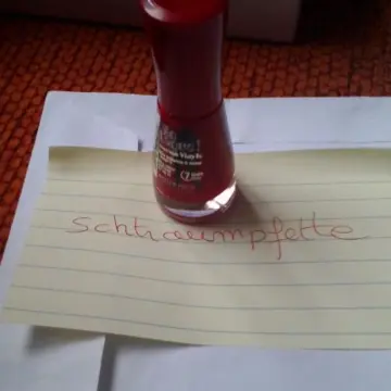 vernis si laqué rouge escarpin, Bourjois