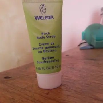 Crème de douche gommante au Bouleau, Weleda