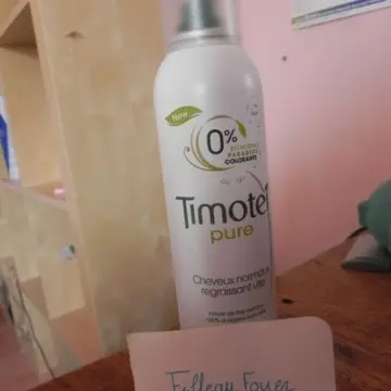 Shampoing sec, Timotei