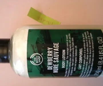 lait corporel mure sauvage, The Body Shop