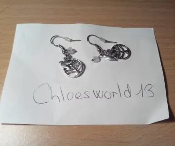 Boucles d'oreilles Iam, I am
