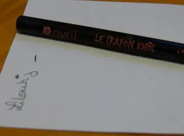 crayon kohl, Avril