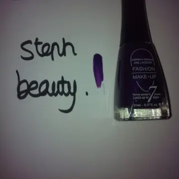 Vernis violet, Fashion Make Up