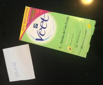Bandes de cire froide, Veet