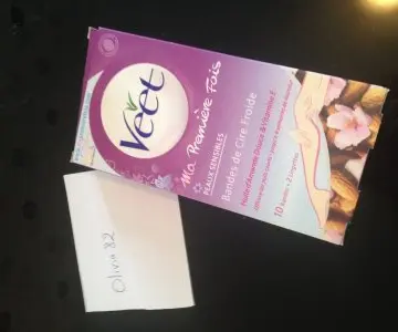 Bandes de cire froide, Veet