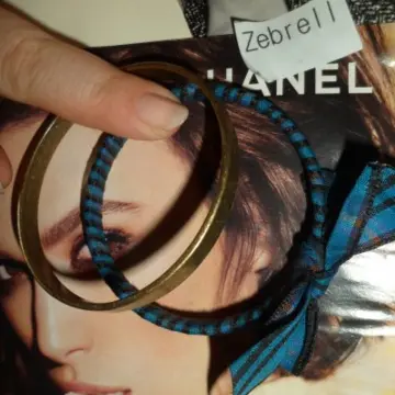 Bracelet bleu et doré, Claire's