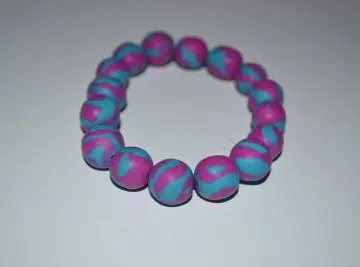 Bracelet en pate fimo, Inconnue