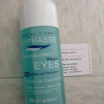 Démaquillant yeux, Byphasse