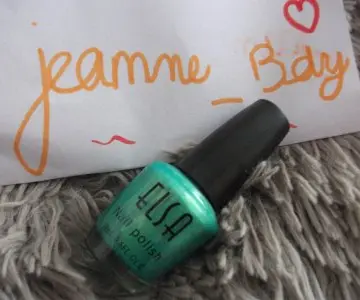 Vernis Vert avec des reflets, Elsa