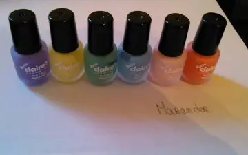 Vernis mates Claire's, Claire's
