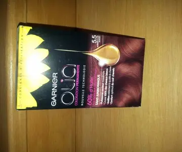 Olia teinte 5.5 chatain clair acajou, Garnier