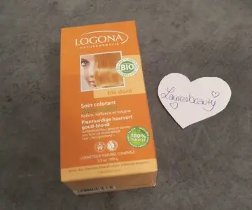 Soin colorant henné Blé doré, Logona