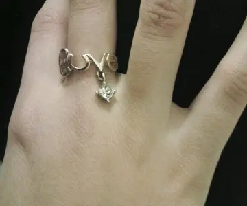 Bague Love Vintage, Inconnue