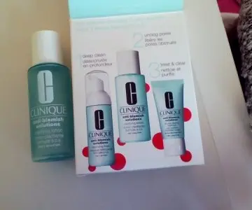 Lotion clarifiante, Clinique