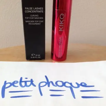 Mascara top coat curling ( recourbant ), KIKO