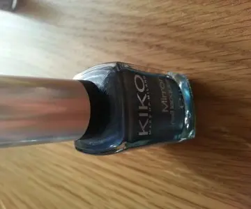 vernis bleu métal, KIKO