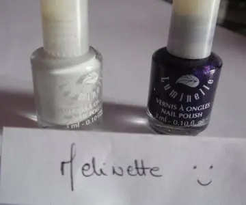 Vernis Lila et violet, Yves Rocher