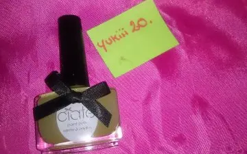 vernis, Ciaté