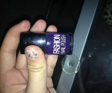 vernis violet, Mim