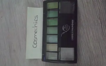 Palette fard à paupière vert, Vera valenti