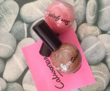 2 vernis stargazer, rose et taupe, Stargazer