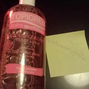 eau demaquillante, Topicrem