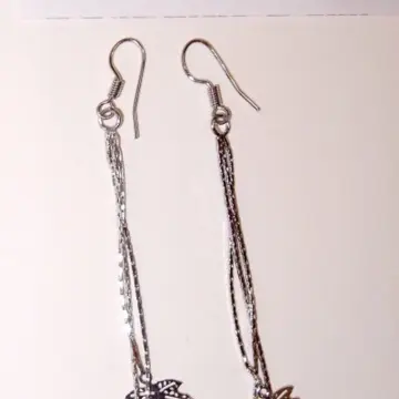 Boucles d'oreille pendantes, Inconnue